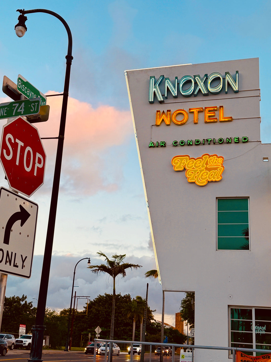 Feel The Heal at the knoxon wotel in Miami