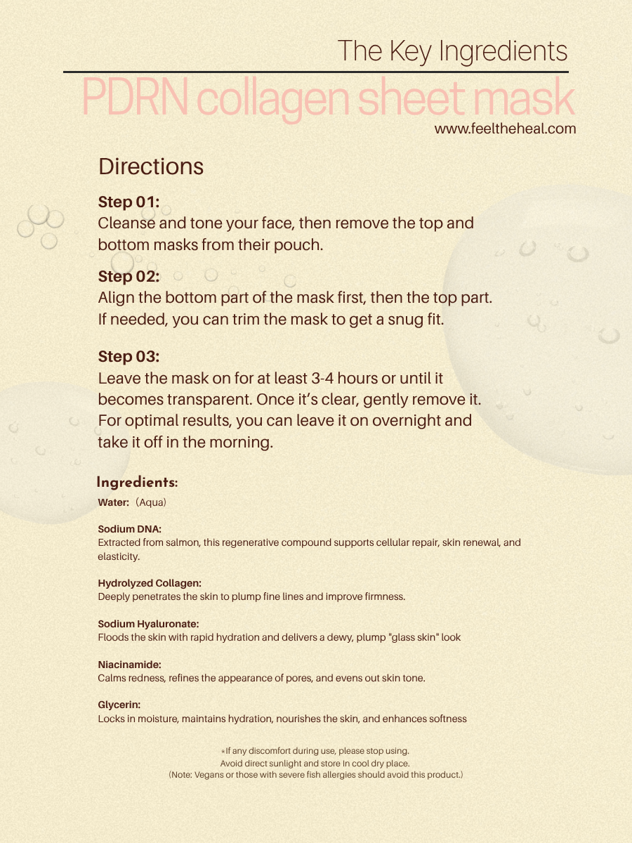 Feel The Heal PDRN Collagen Overnight Mask