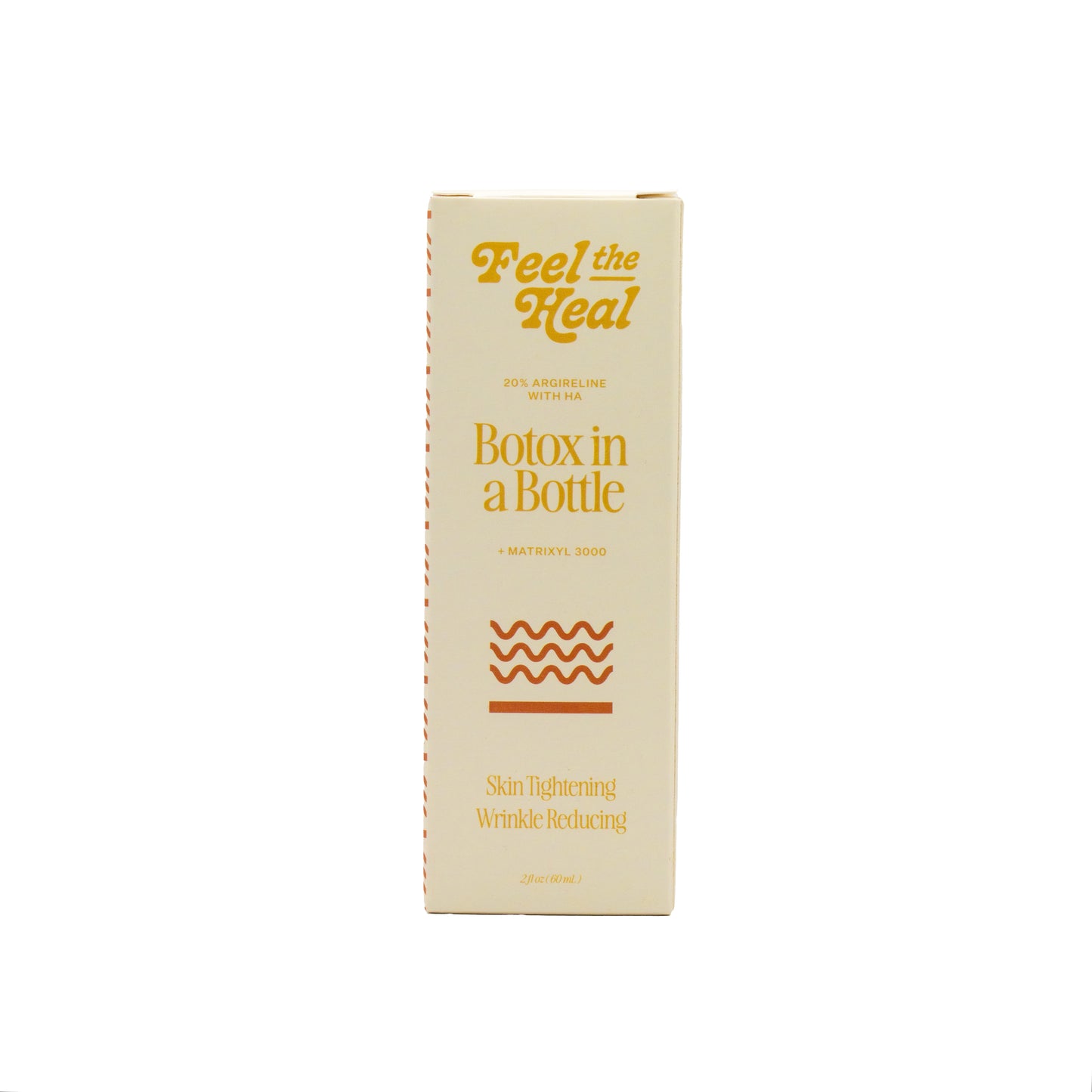 Feel the Heal Argireline Peptide Anti-Aging Face Serum | Firms, Hydrates & Reduces Fine Lines, Wrinkles & Expression Lines for All Skin Types