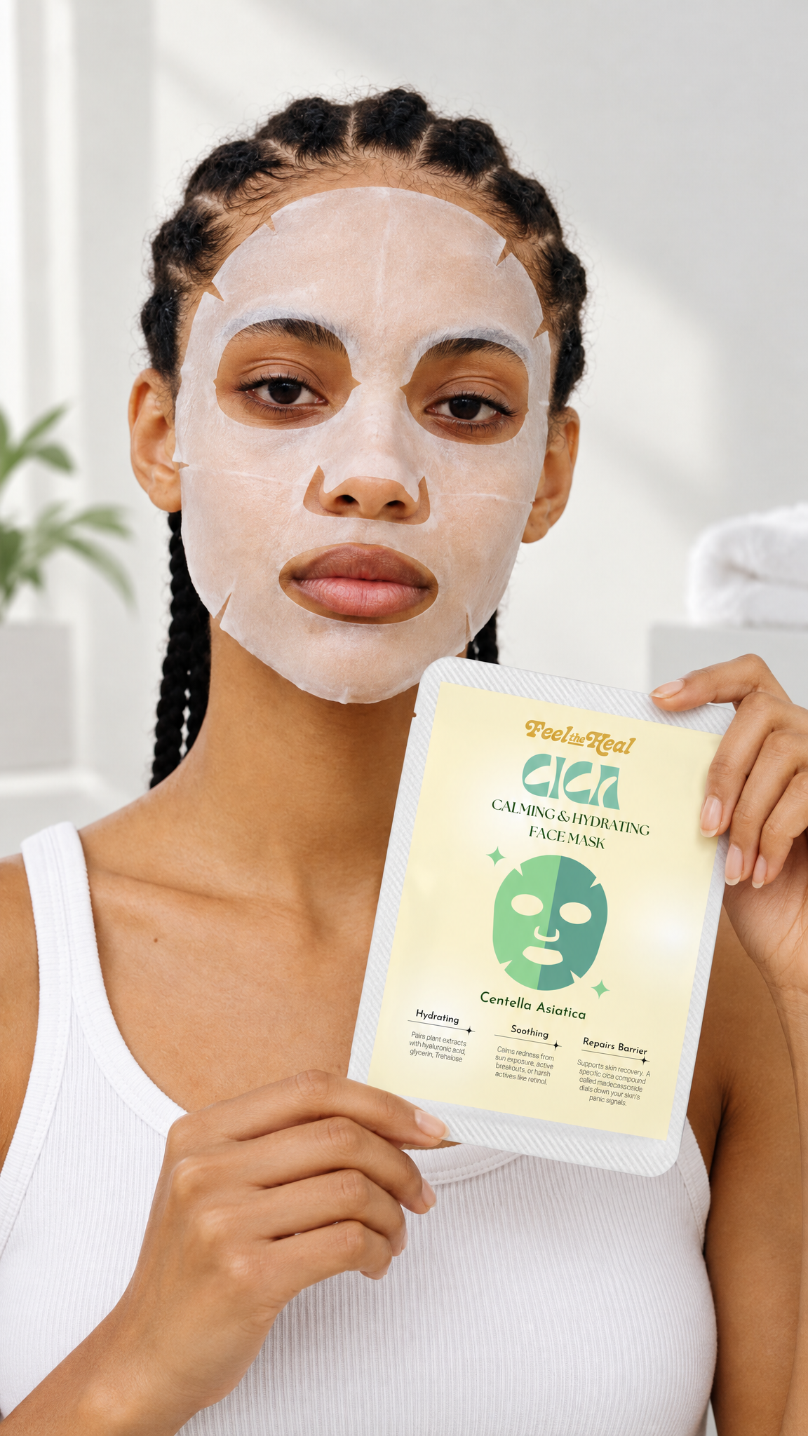 Cica Sheet Mask | Calming, Barrier Repair & Redness Relief Face Mask