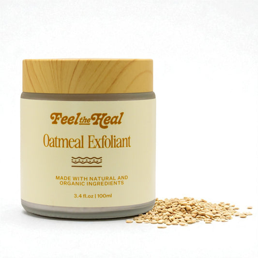 Bamboo Oatmeal Exfoliant | Gentle Face & Body Scrub | Natural Skincare