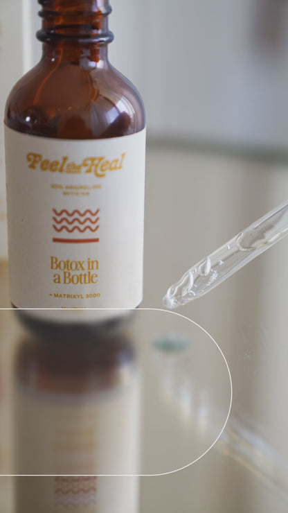 Feel the Heal Argireline Peptide Anti-Aging Face Serum | Firms, Hydrates & Reduces Fine Lines, Wrinkles & Expression Lines for All Skin Types