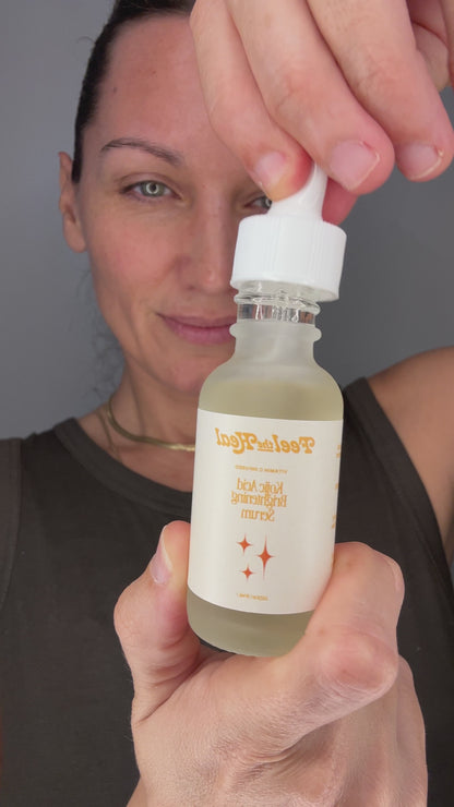 Feel the Heal Kojic Acid Brightening Face Serum | Fades Dark Spots, Hyperpigmentation & Melasma