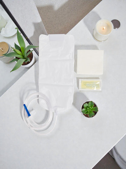 Single Use Enema Kit | Disposable Home Colon Cleanse Bag (Pack Of 3)