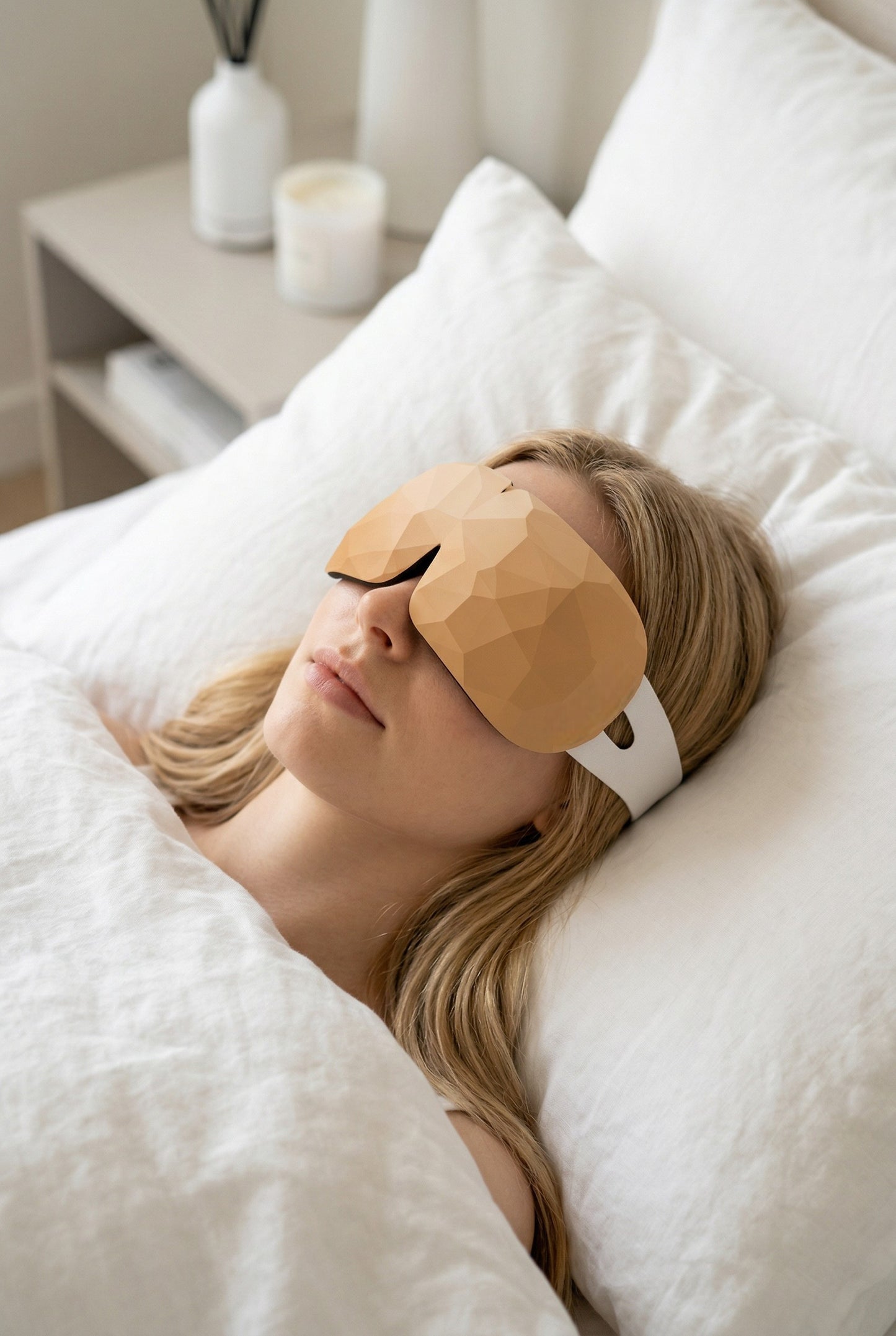 Feel the Heal Self Heating Eye Mask | Essential Oil Infused Disposable Mask for Better Sleep, Puffiness & Stress Relief